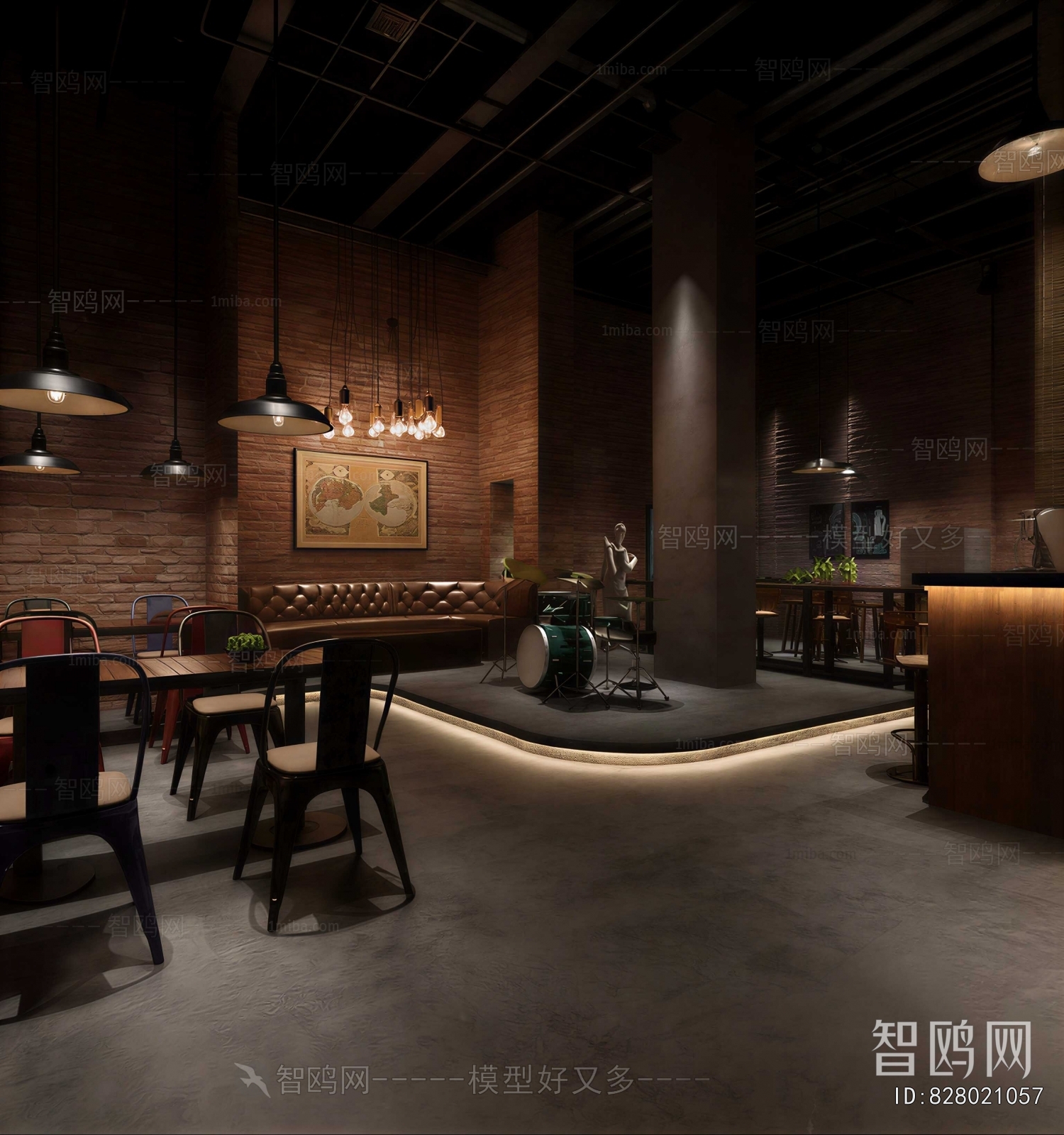 Industrial Style Restaurant