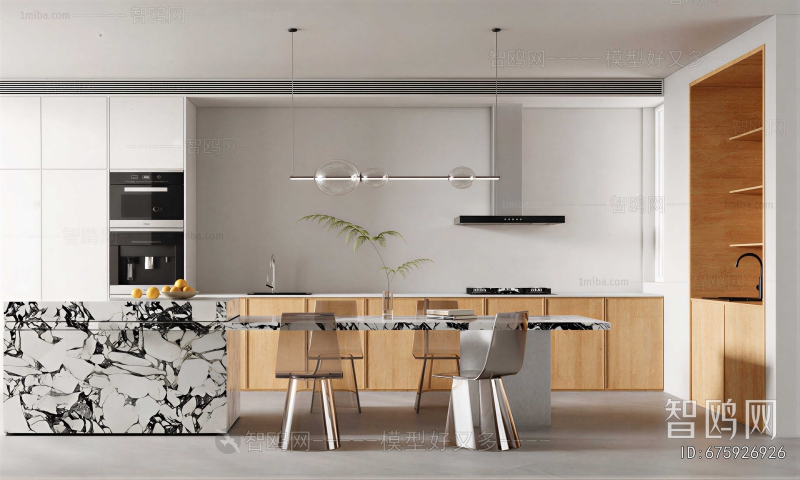 Modern Open Kitchen