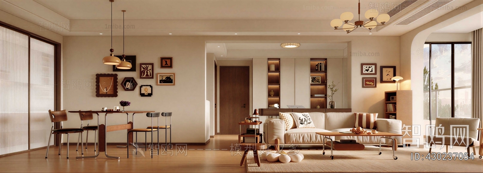 American Style A Living Room