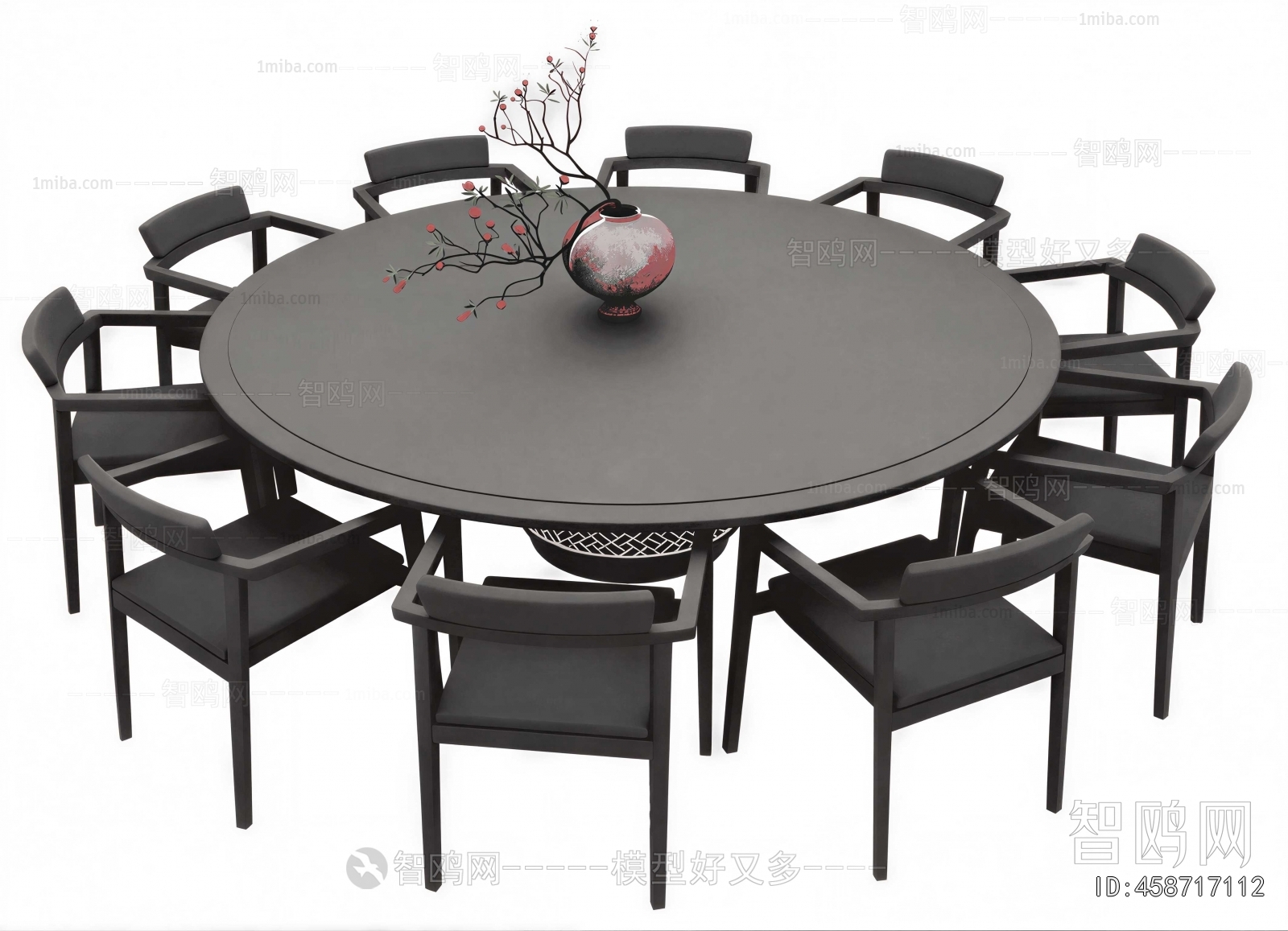 New Chinese Style Dining Table And Chairs