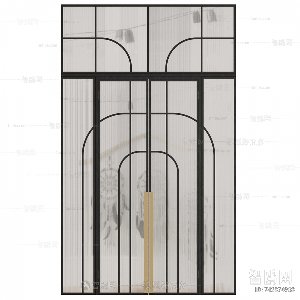 Modern Double Door