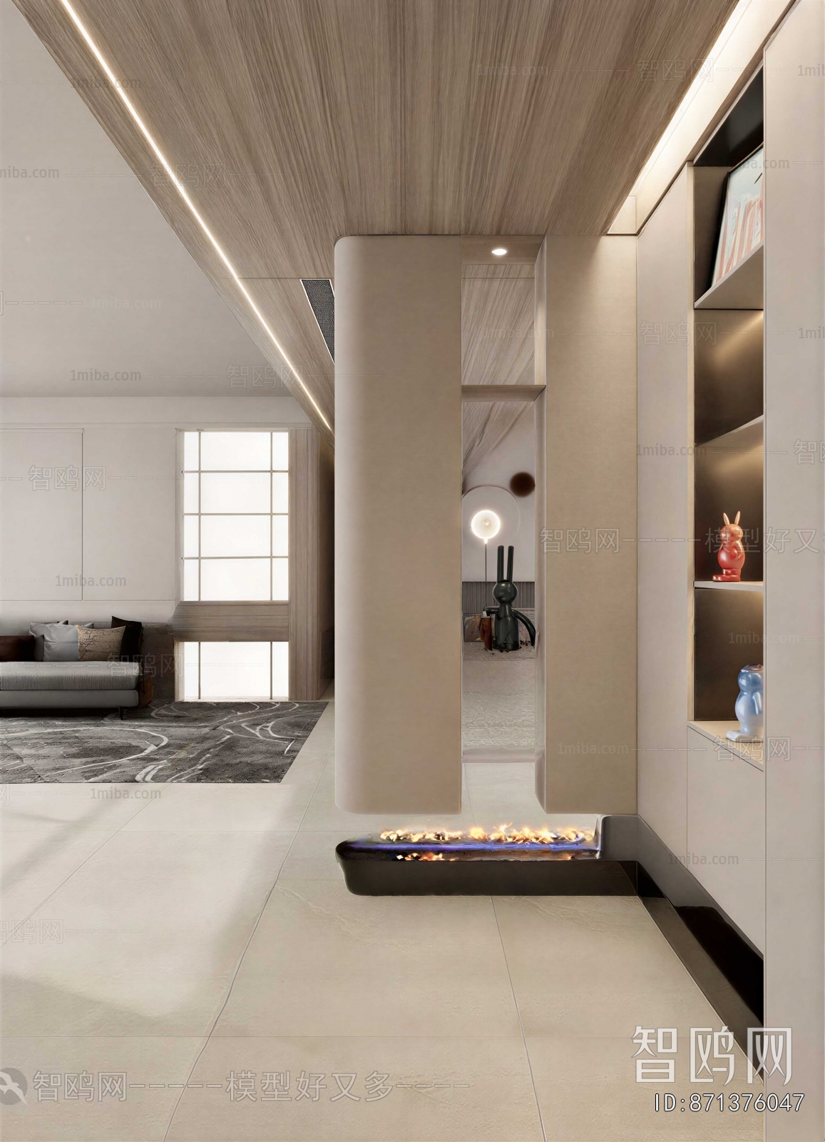 Modern Hallway