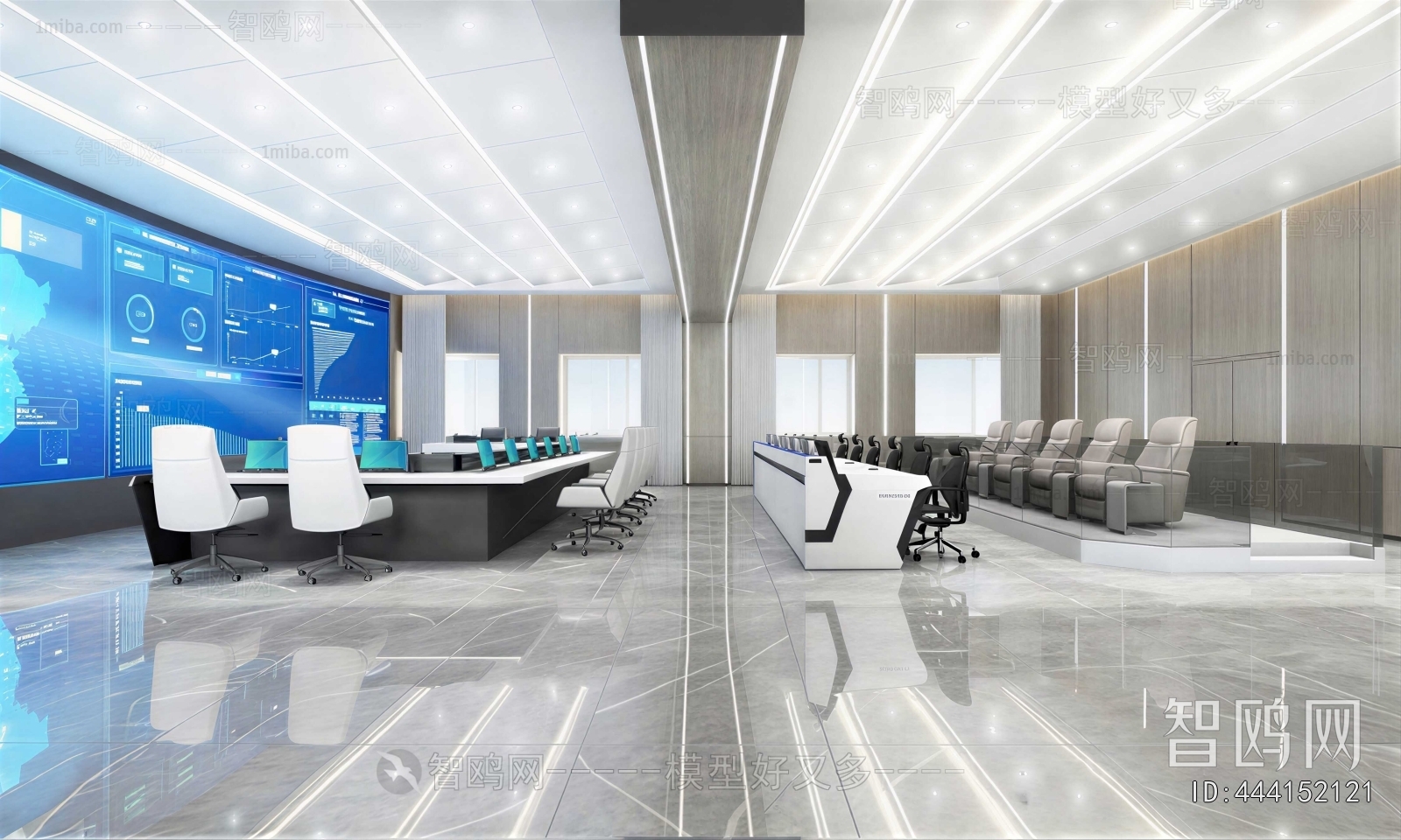 Modern Monitor Room