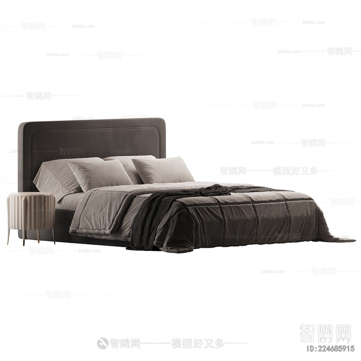 Modern Double Bed