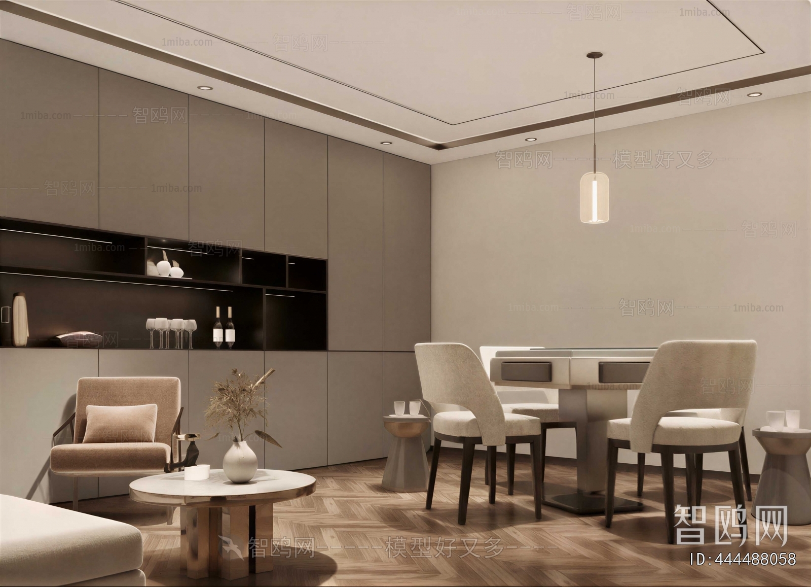 Modern Chess And Card Room