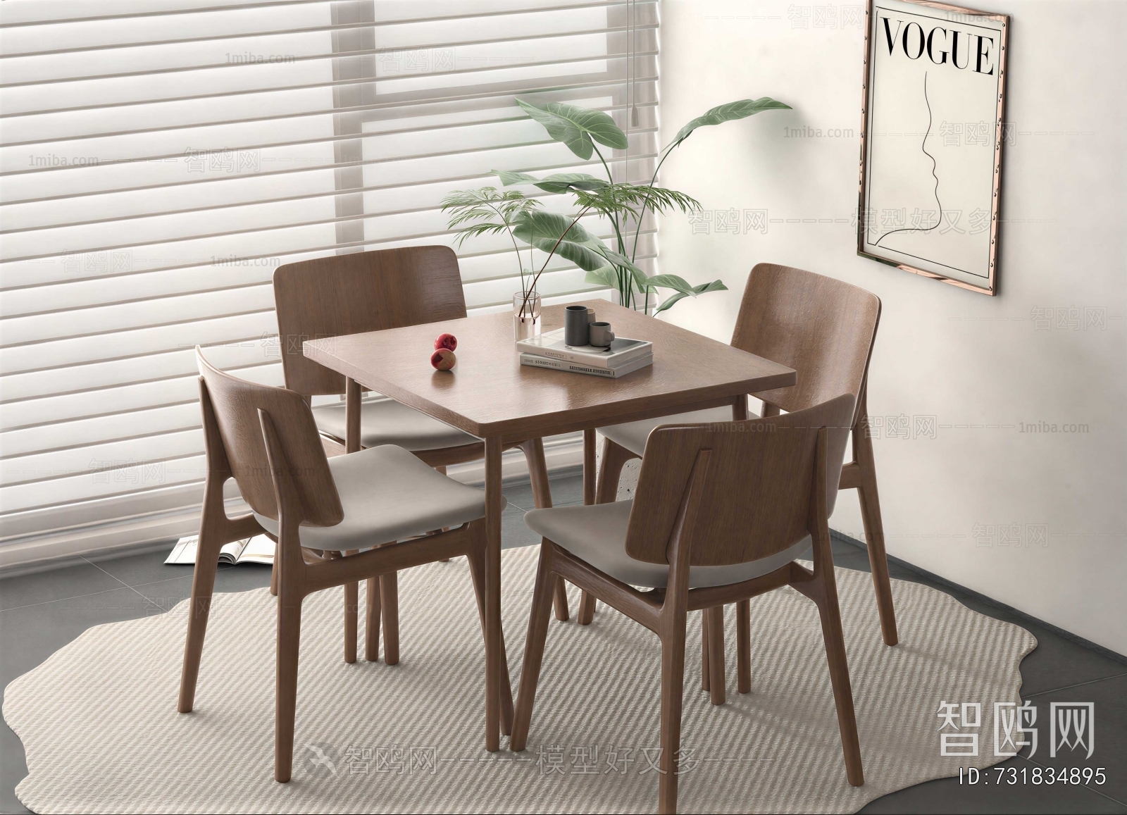 Modern Leisure Table And Chair