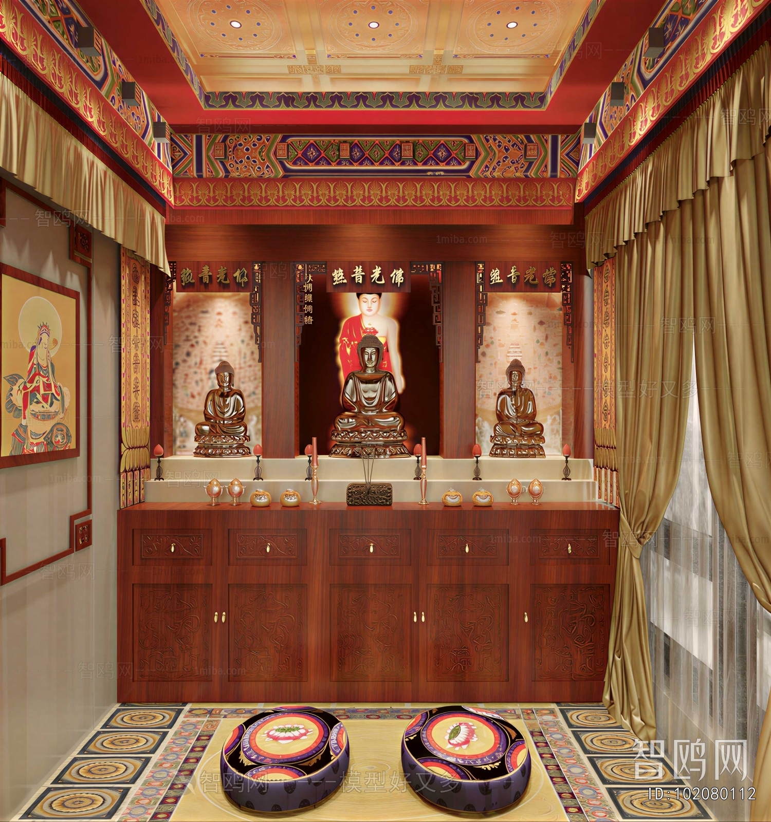 Chinese Style Buddhist Temples