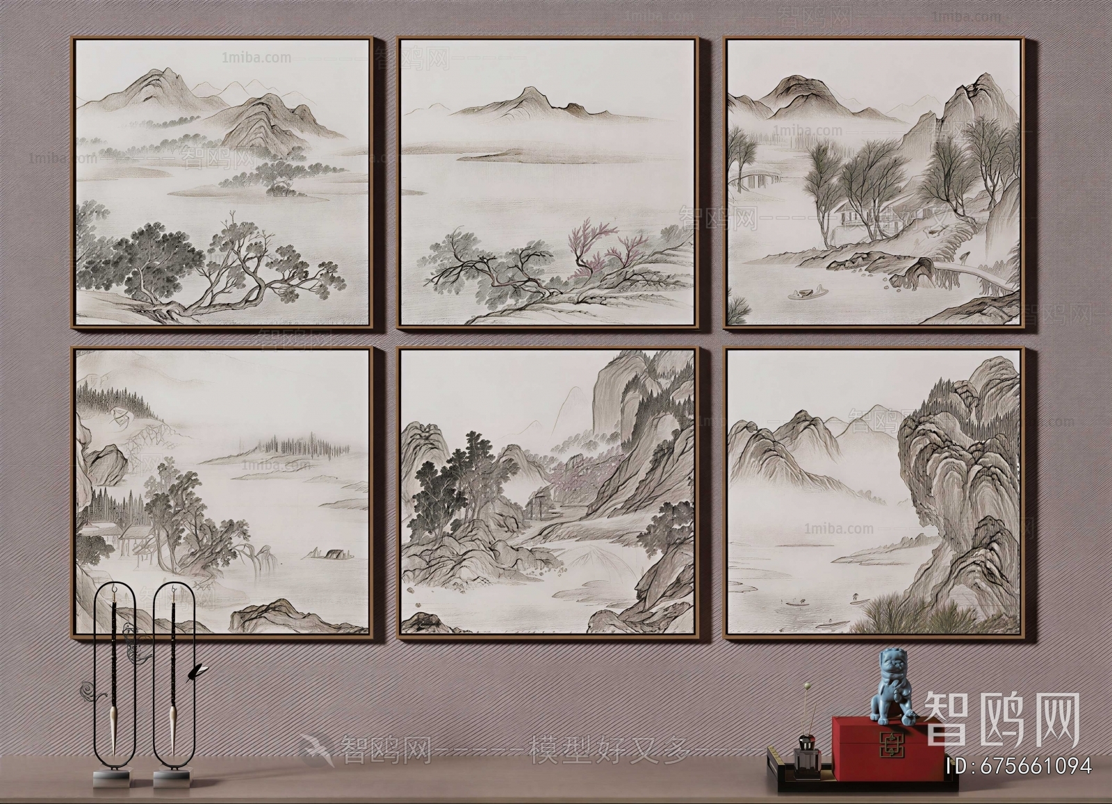 New Chinese Style Painting