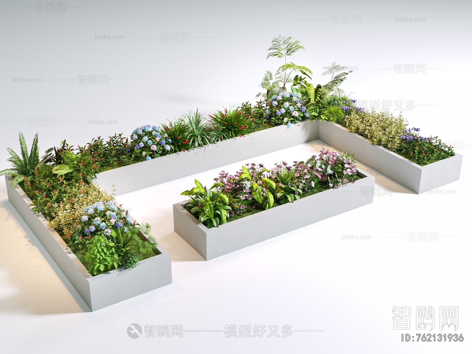 Modern Flower Bed, Flower Bowl, Flower Box