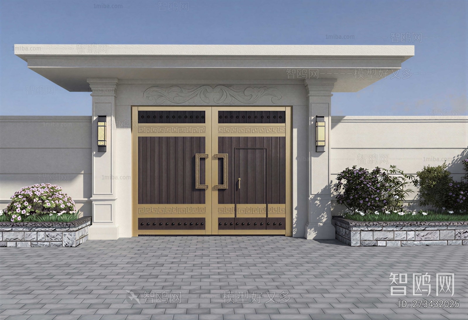 New Chinese Style Gate