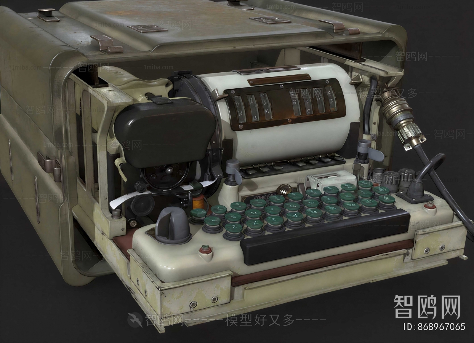 Industrial Style Military Equipment