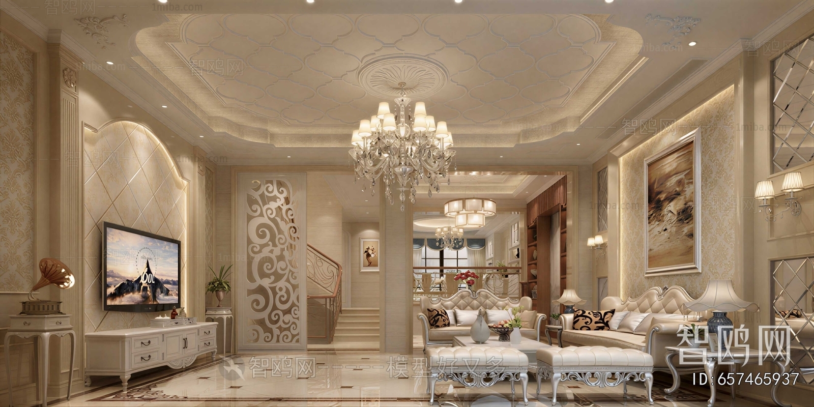 European Style A Living Room