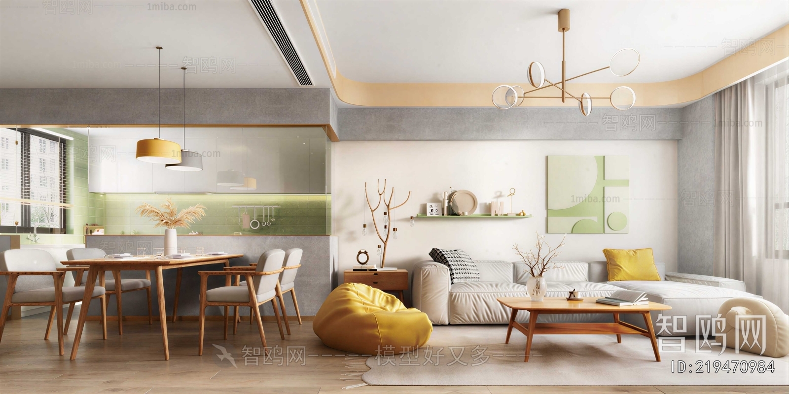 Nordic Style A Living Room
