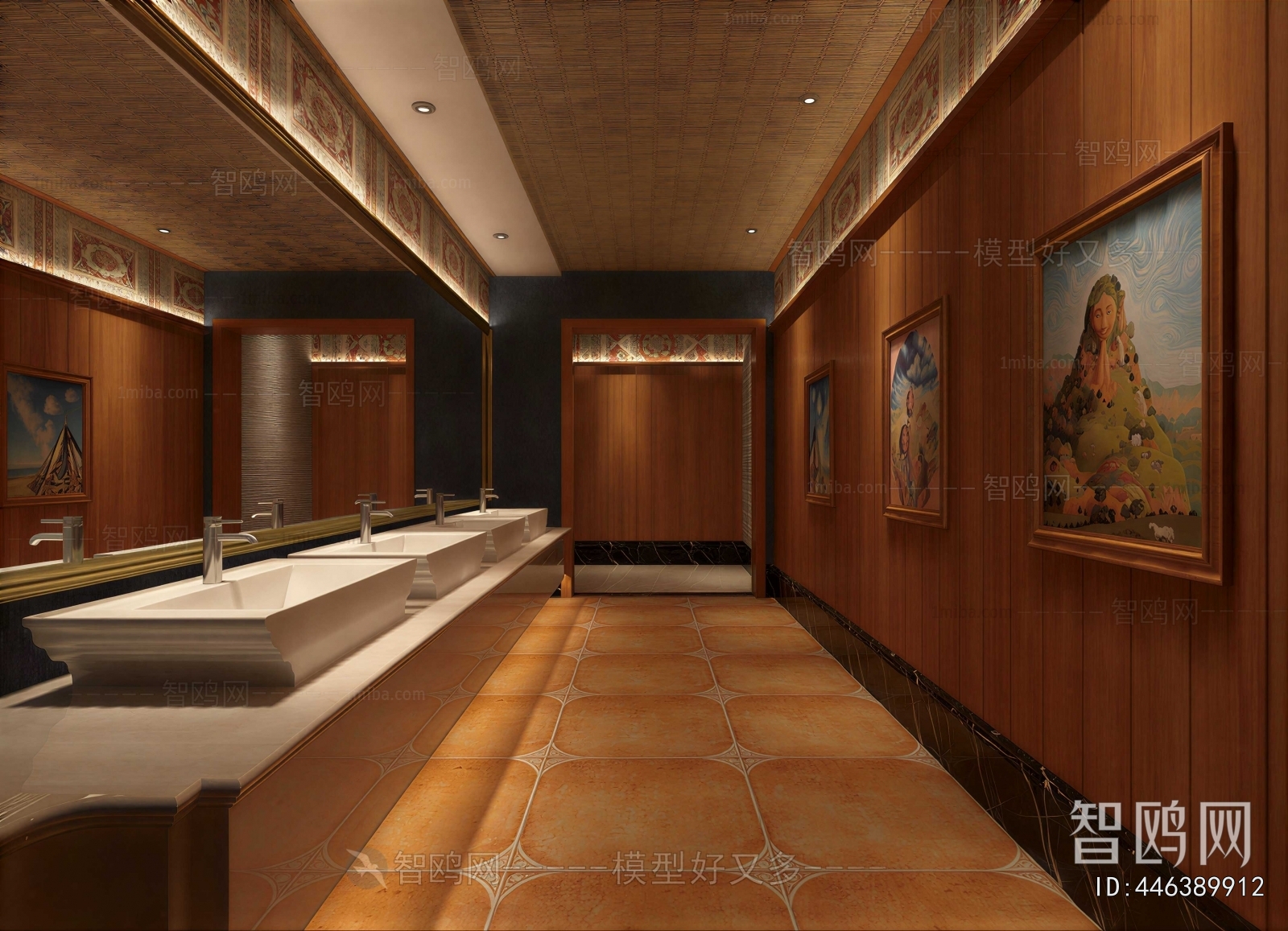 Modern Public Toilet