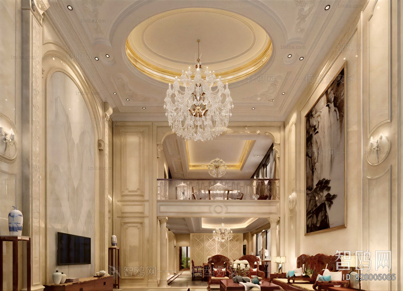 European Style A Living Room