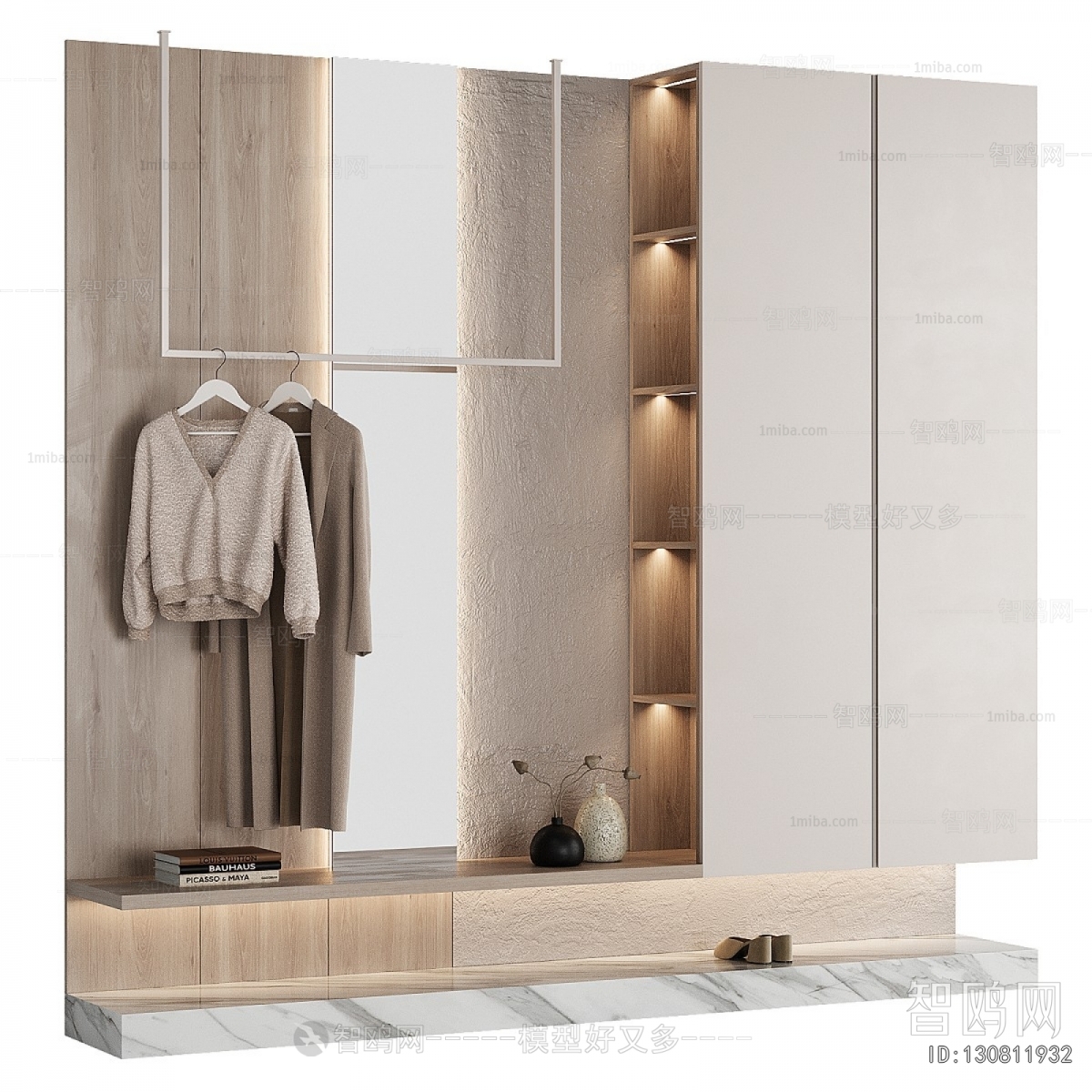 Modern Shoe Cabinet