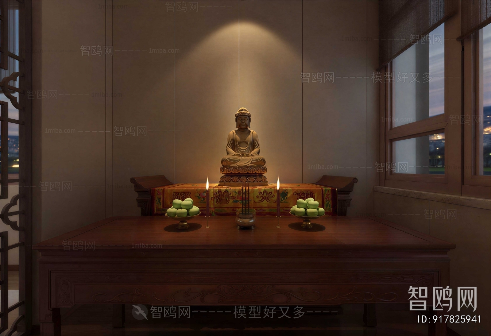New Chinese Style Temple