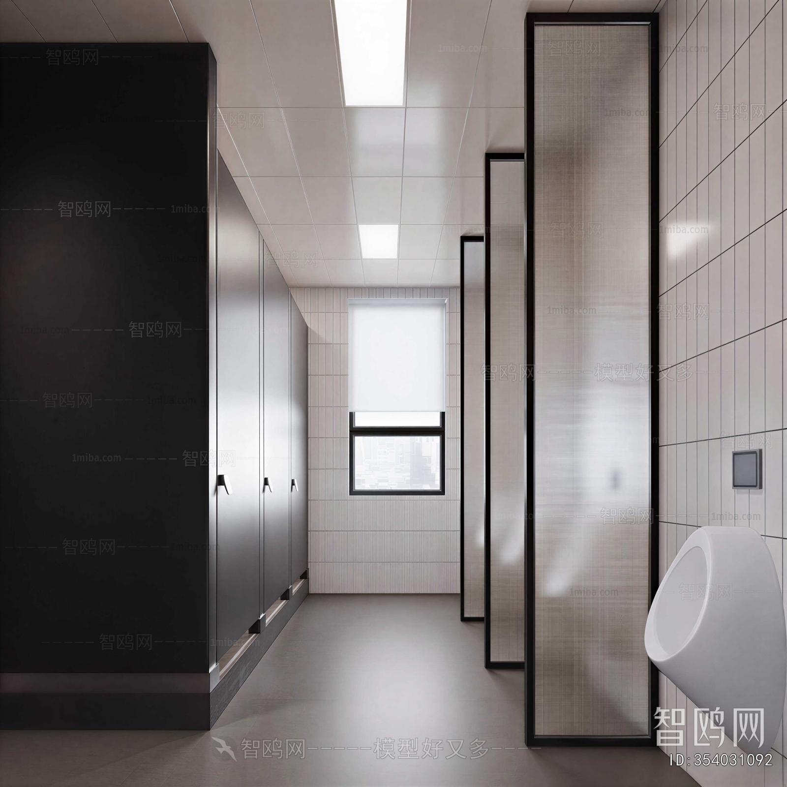 Modern Public Toilet