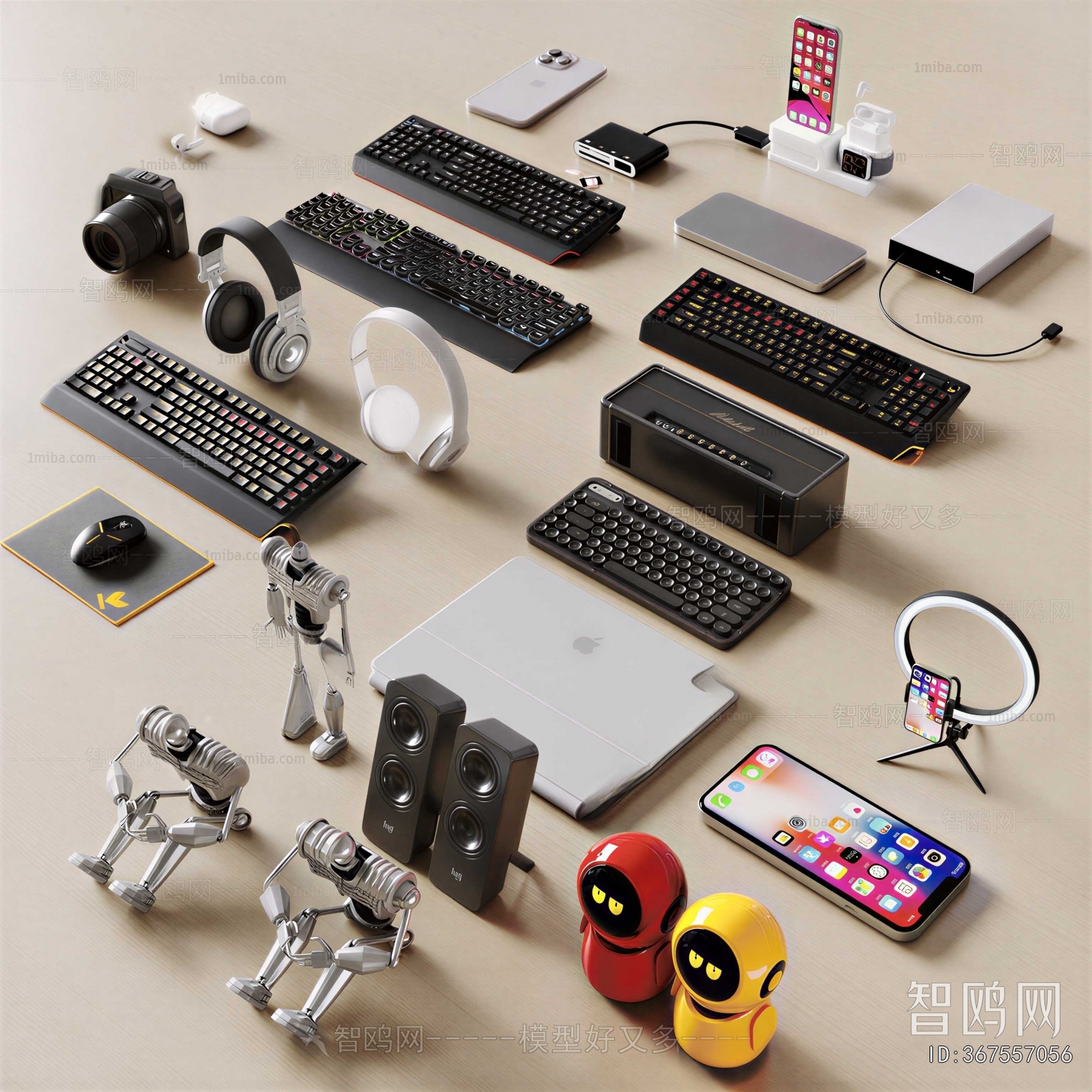 Modern Keyboard And Mouse