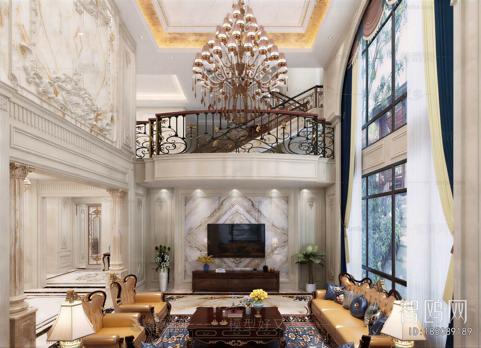 European Style A Living Room