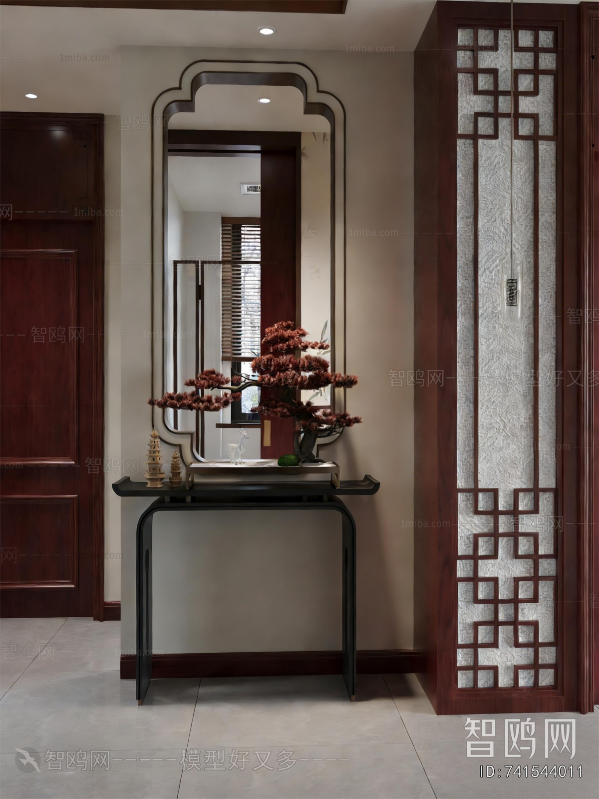 New Chinese Style Hallway