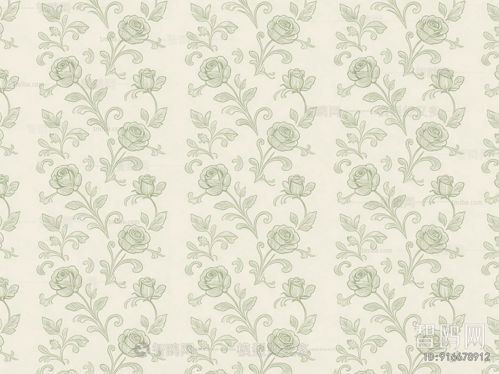 Animal And Plant Pattern Wallpaper