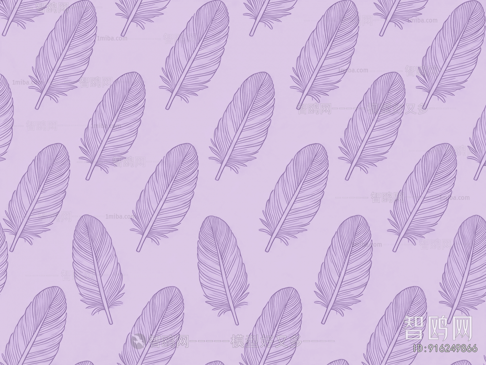 Animal And Plant Pattern Wallpaper