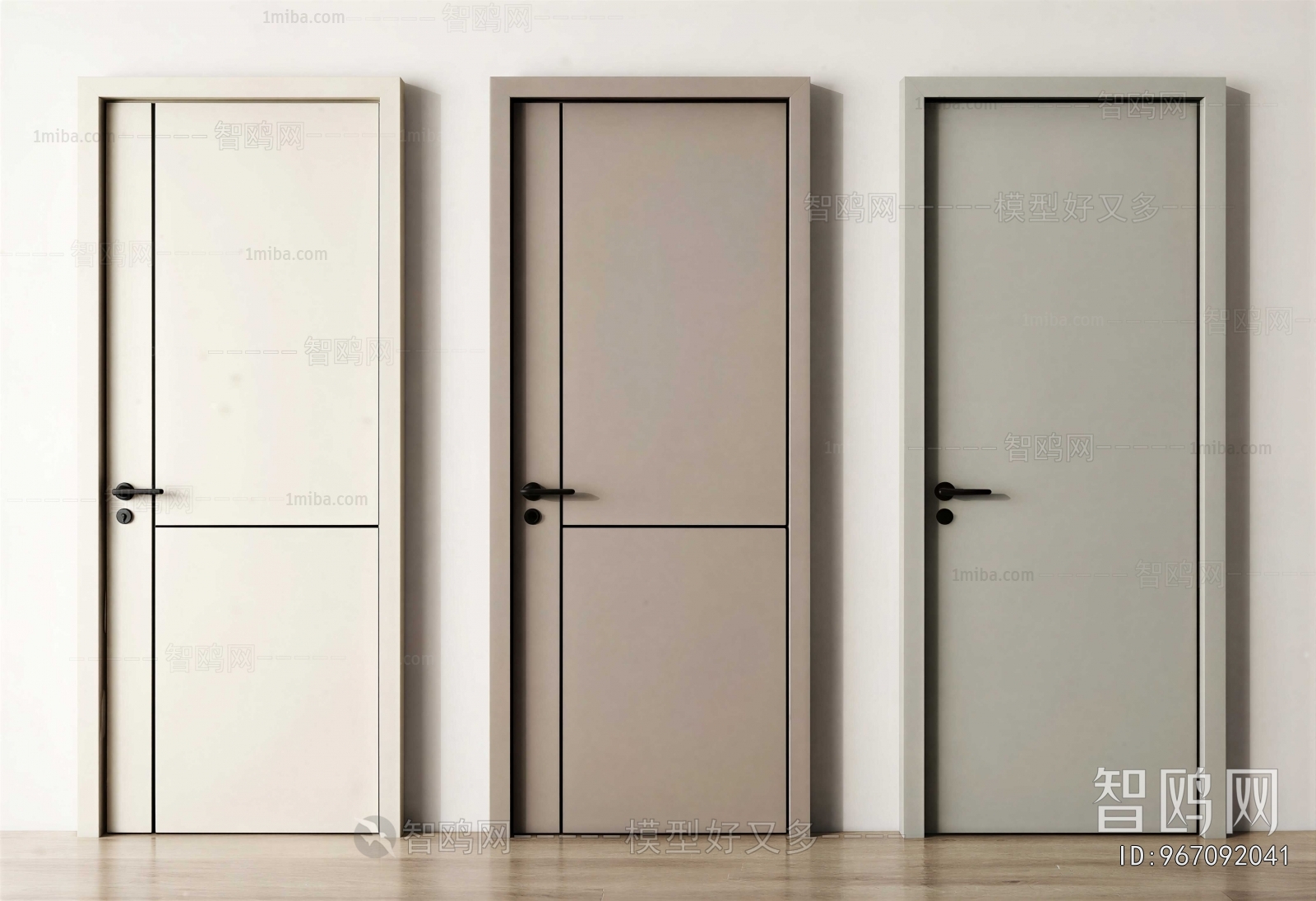 Modern Single Door