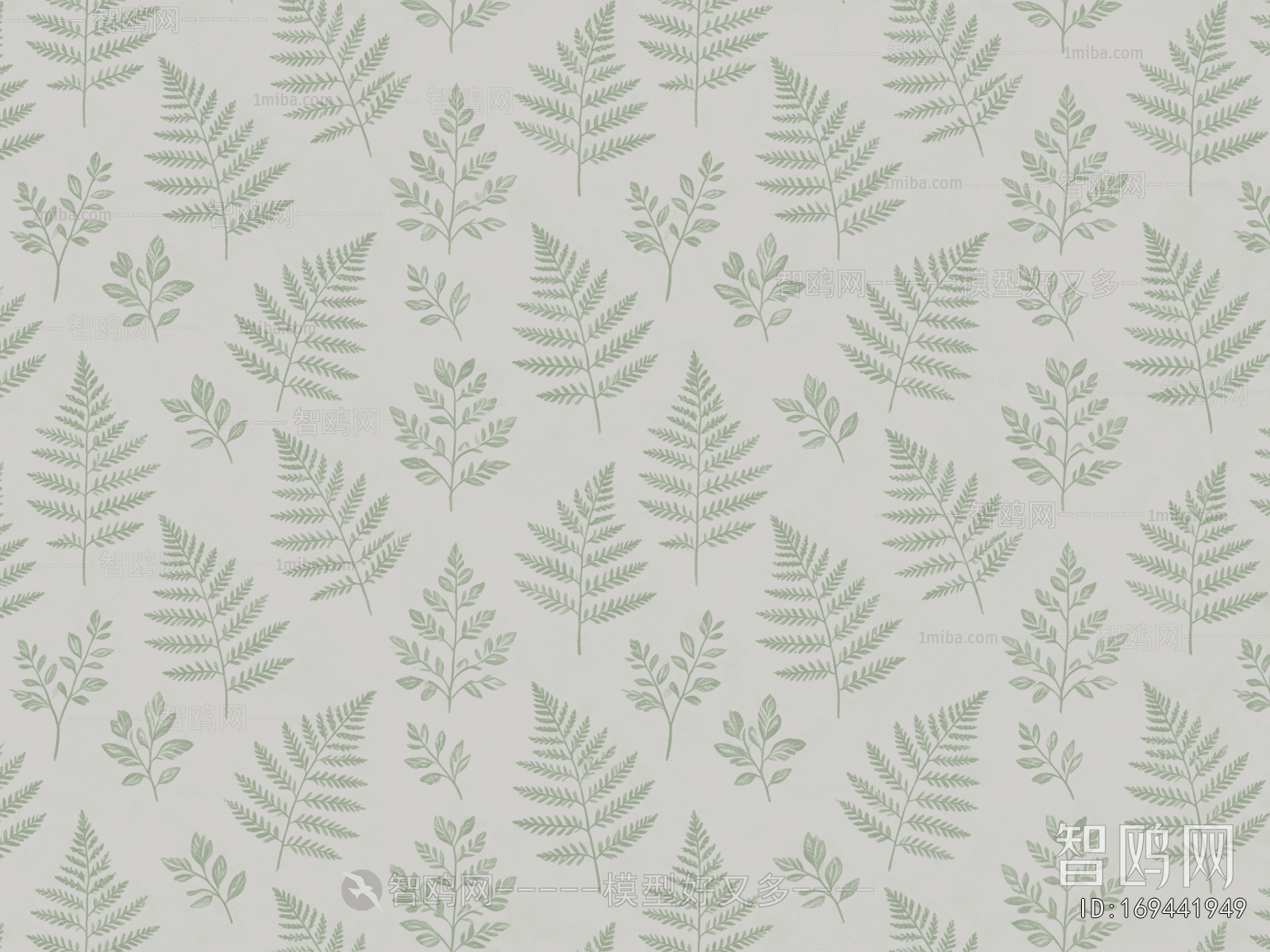 Animal And Plant Pattern Wallpaper