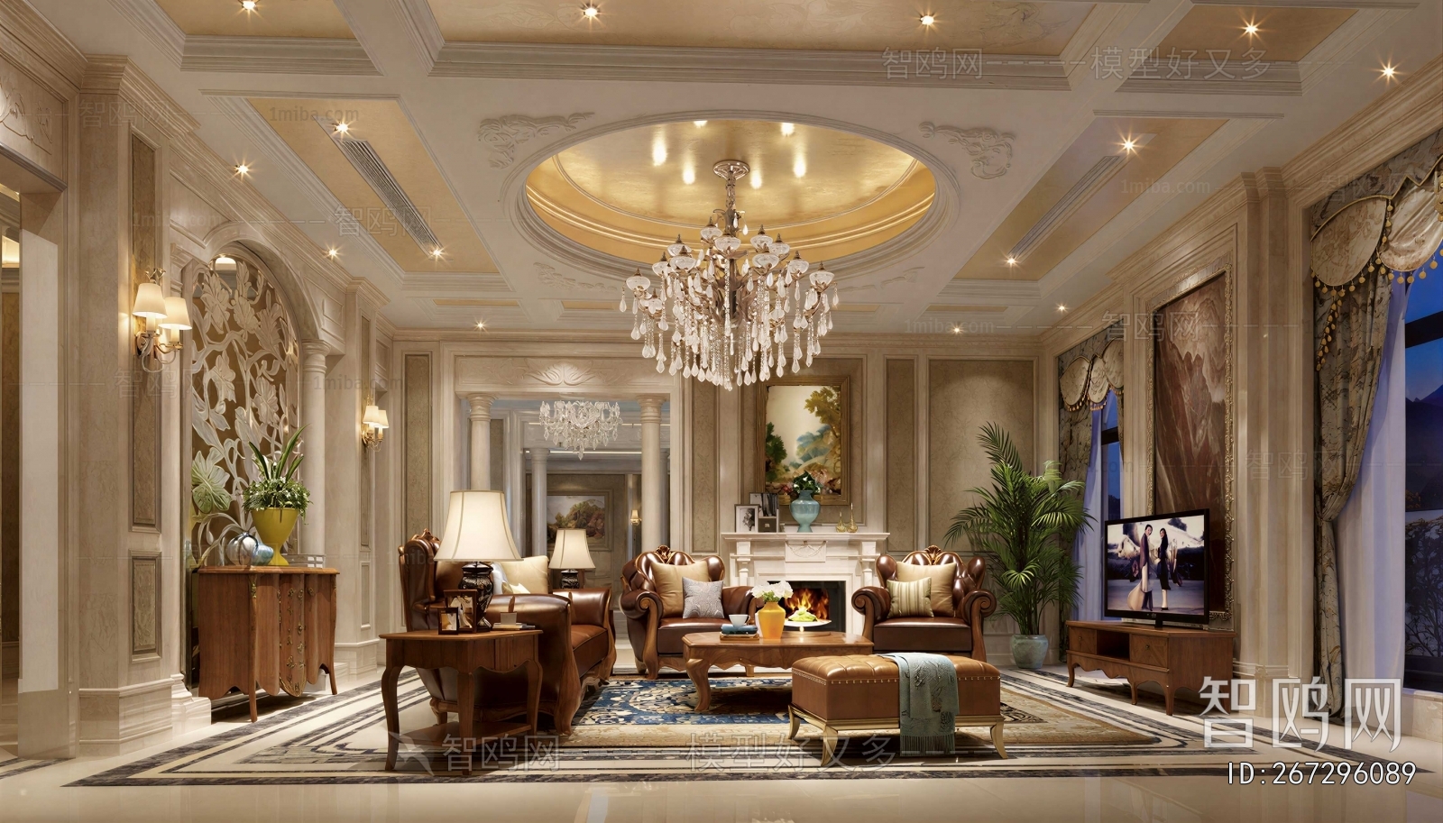 European Style A Living Room