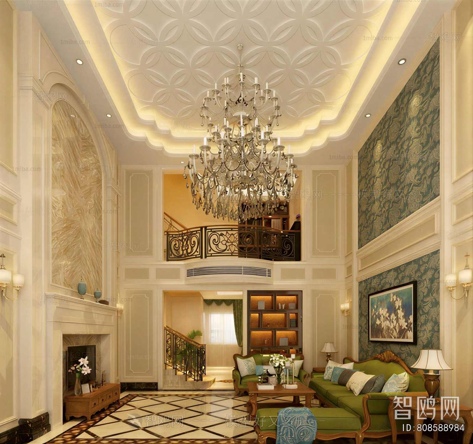 European Style A Living Room