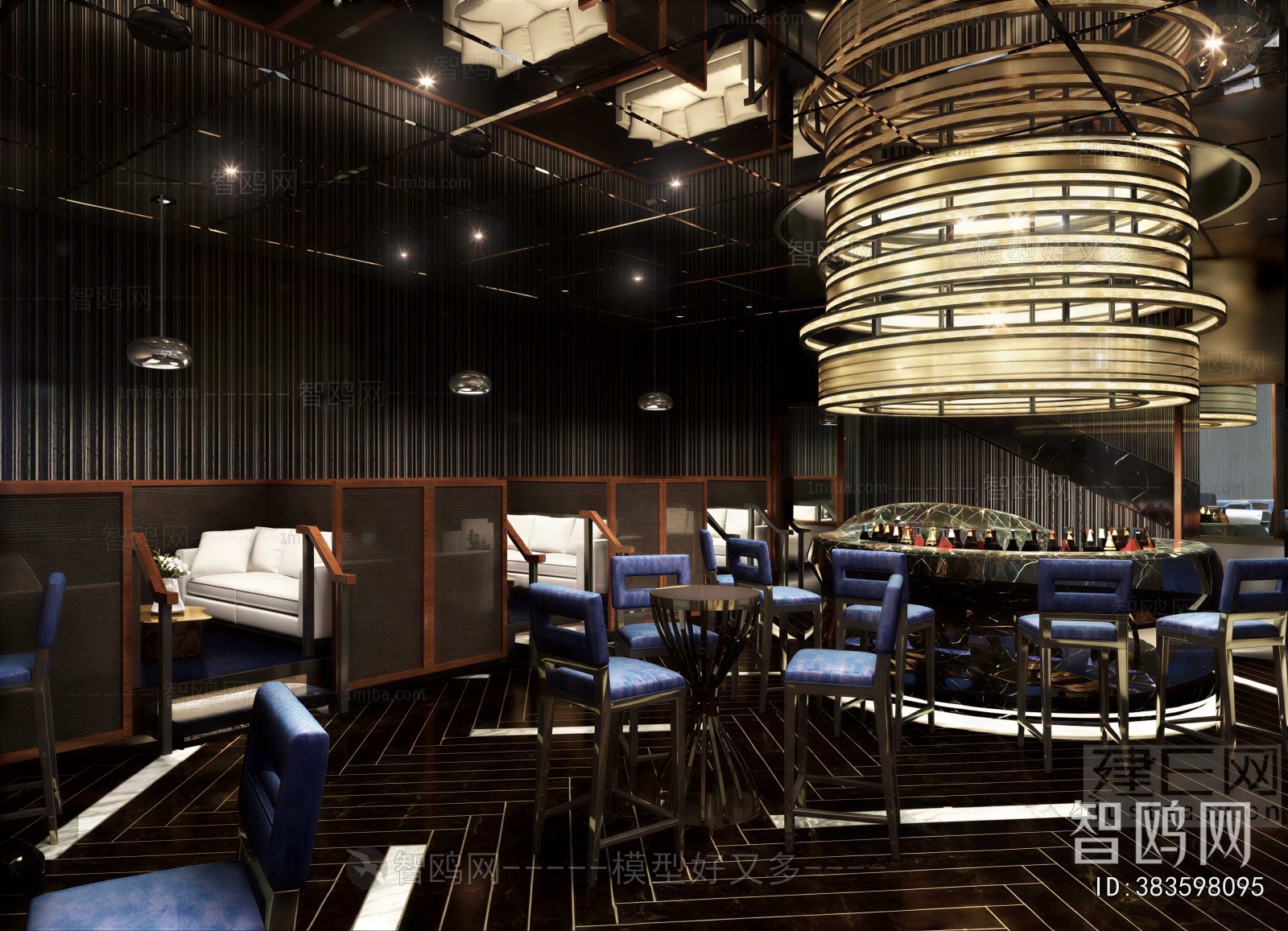 Industrial Style Bar