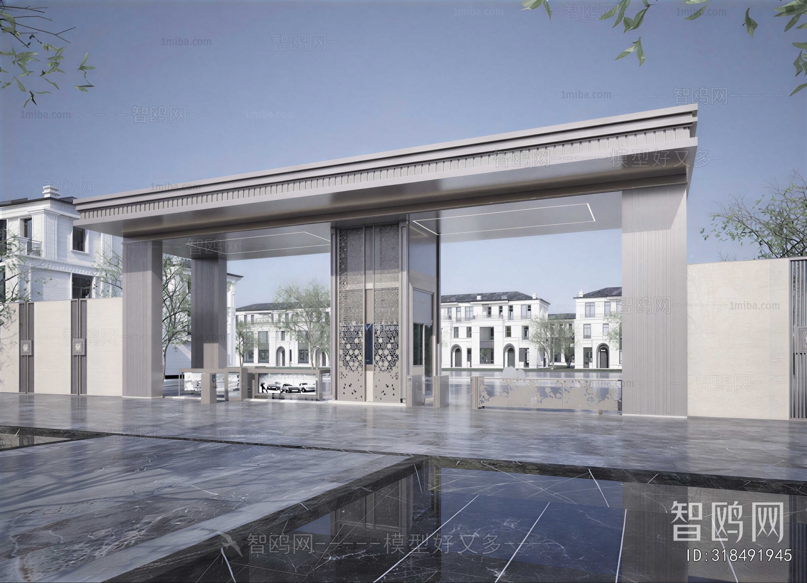 Modern Facade Element