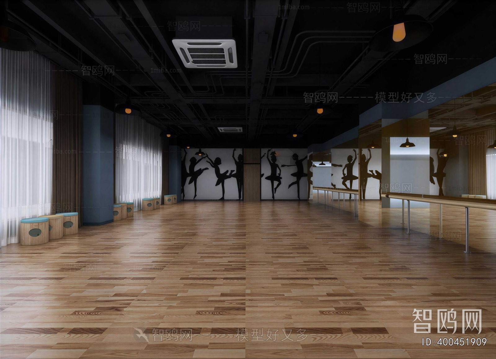 Modern Dance Classroom