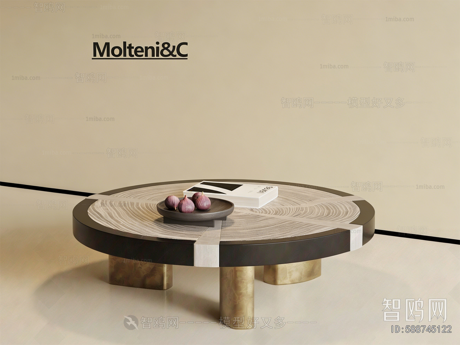 Wabi-sabi Style Coffee Table
