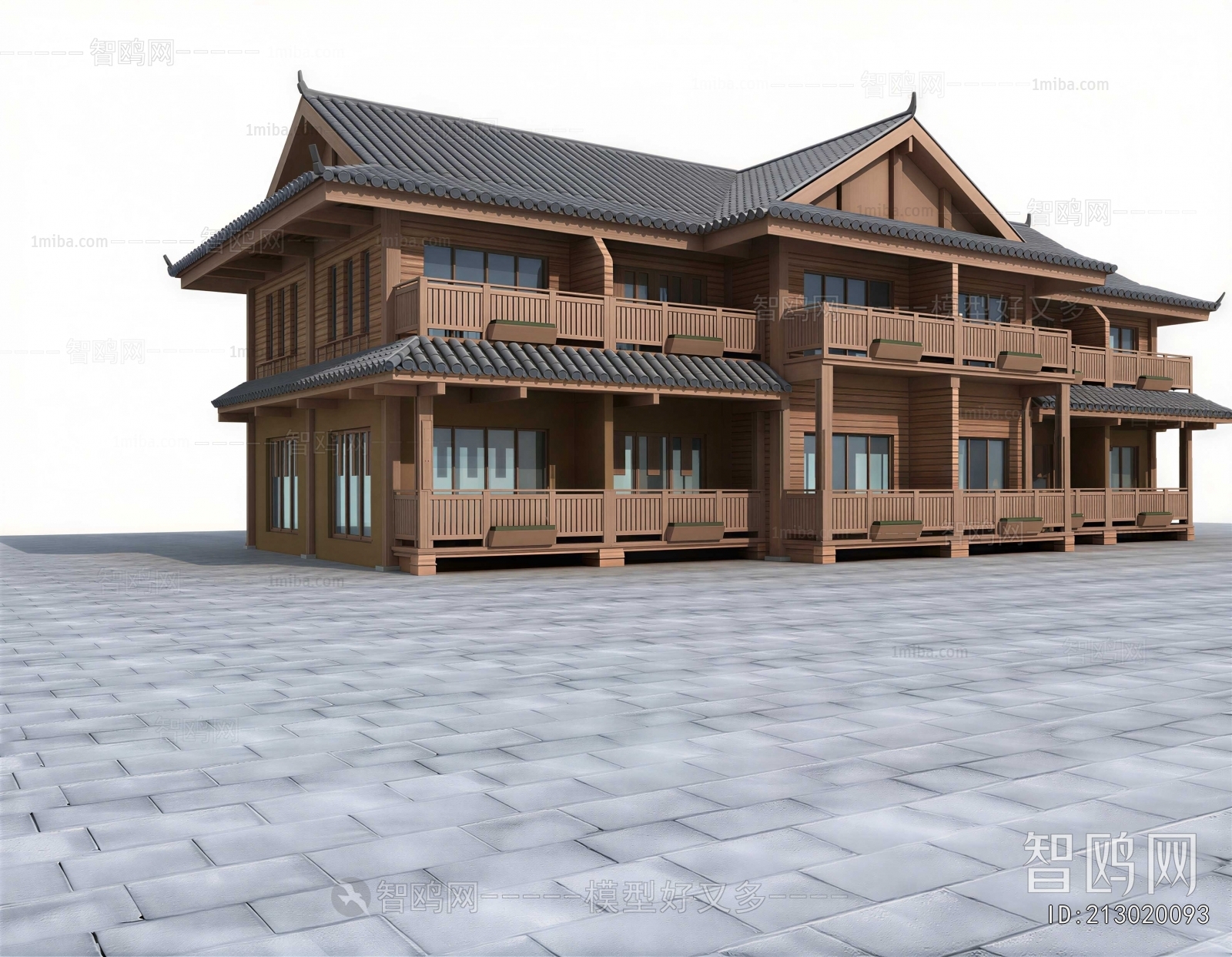 Chinese Style Ancient Architectural Buildings