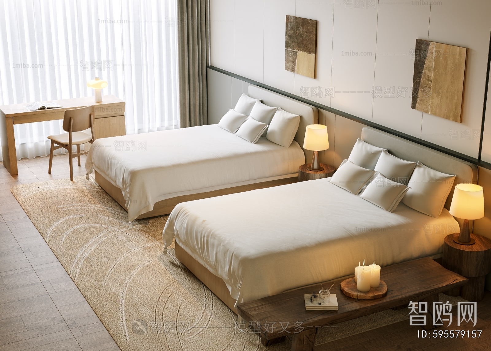 Modern Double Bed