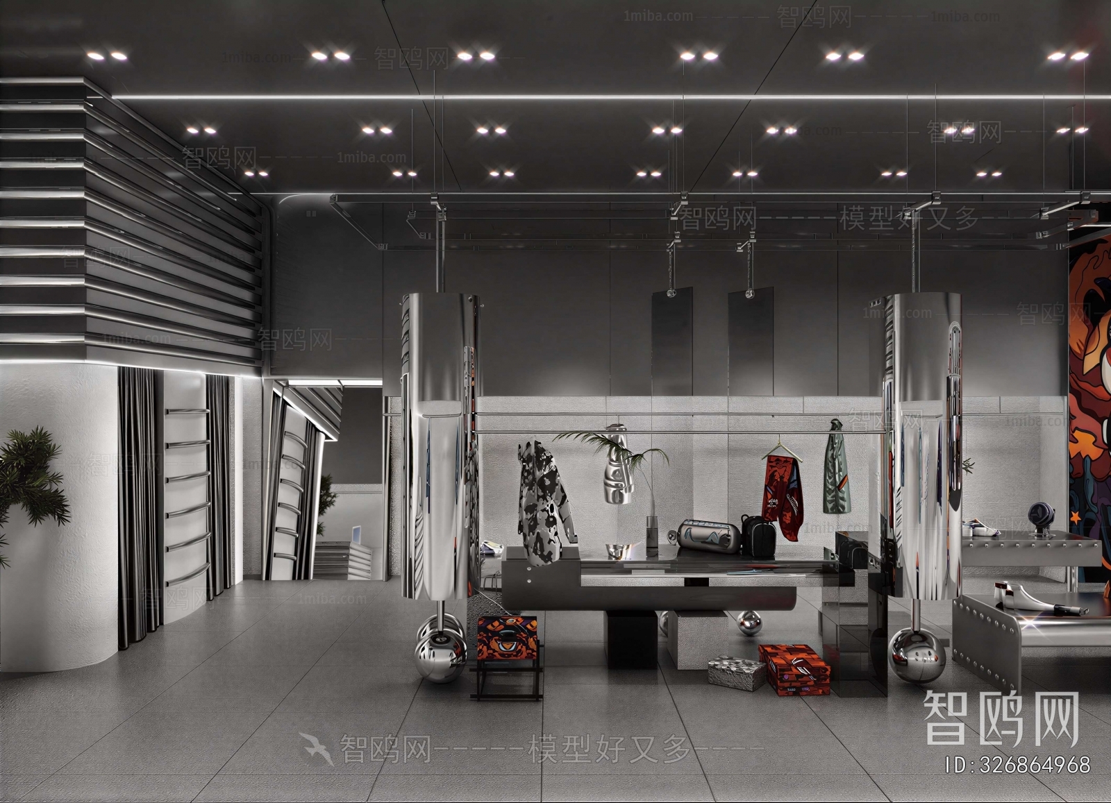 Modern Clothing Store