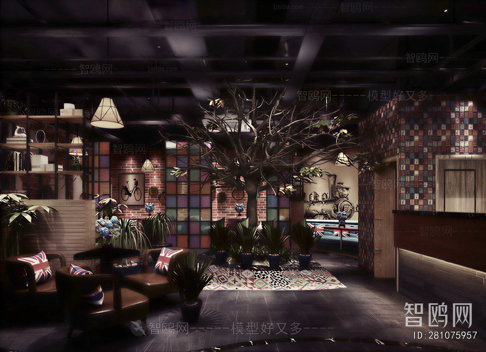 Retro Style Restaurant