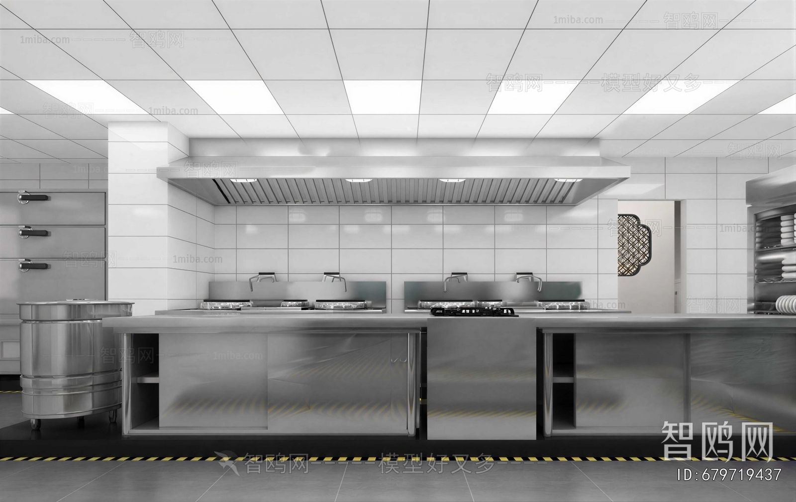 Modern Central Kitchen