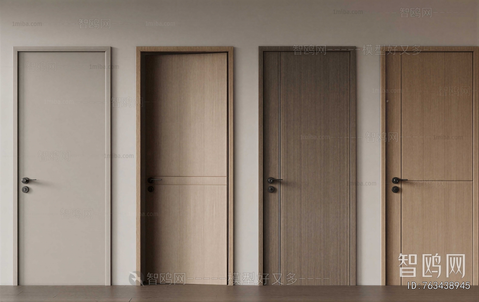 Modern Single Door