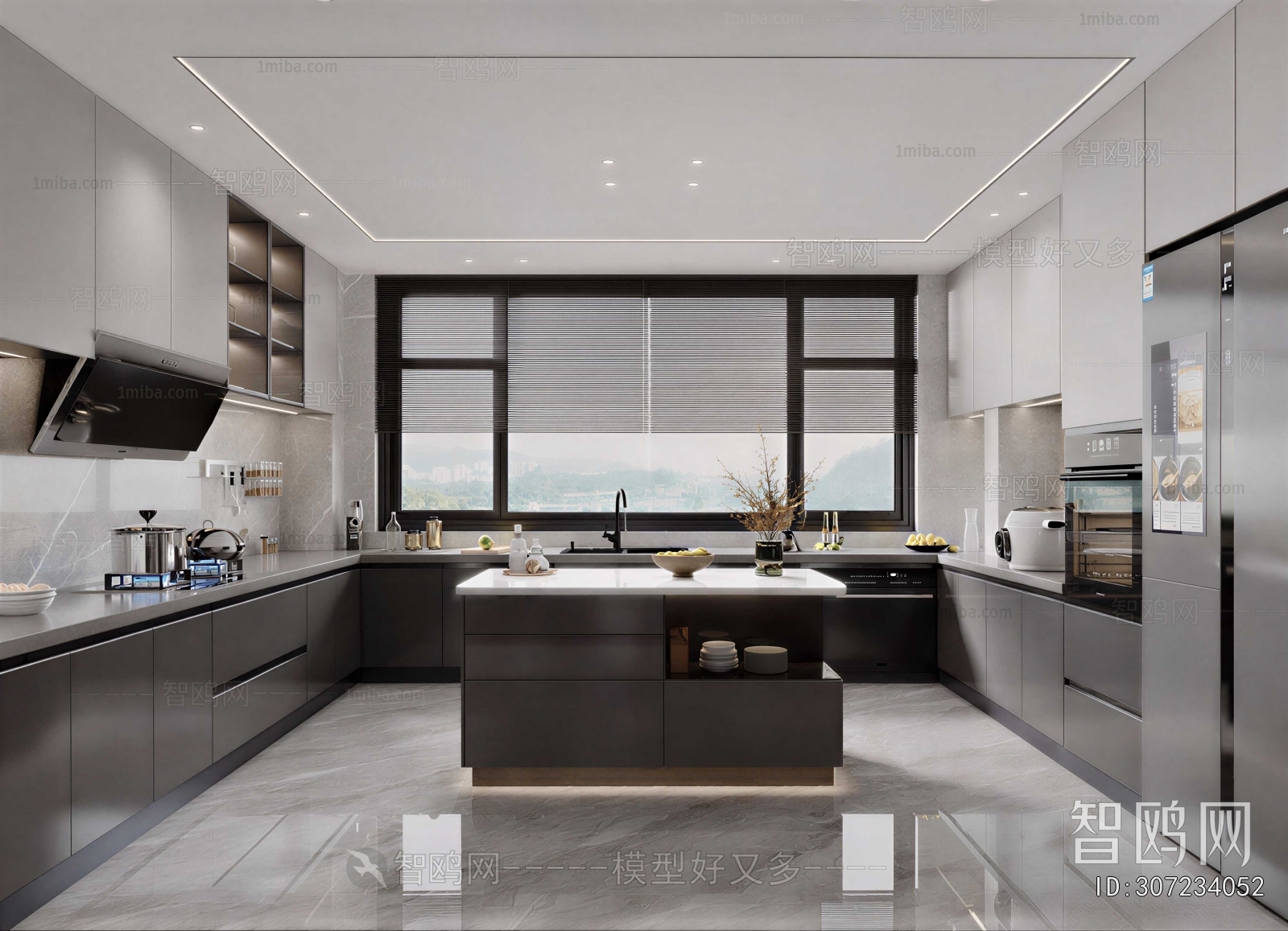 Modern The Kitchen