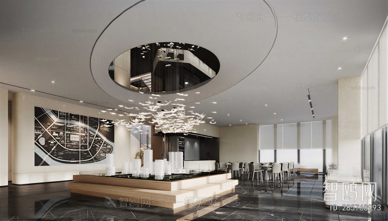 Modern Real Estate Sales Office