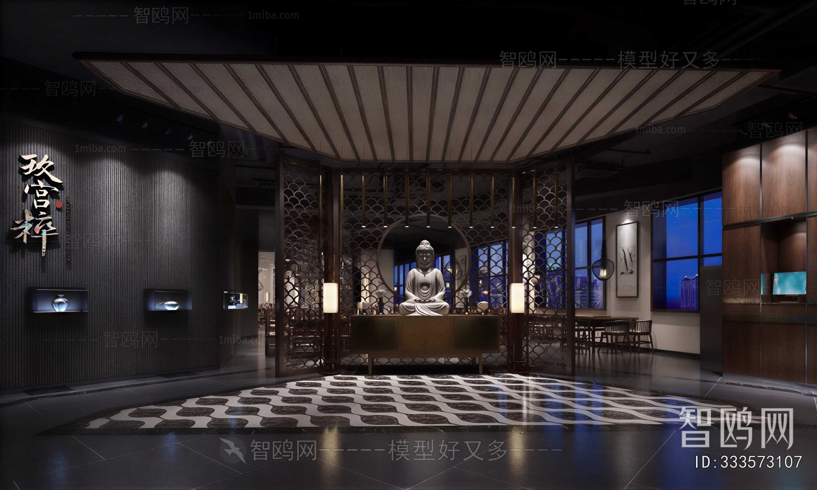 Chinese Style Exhibition Hall
