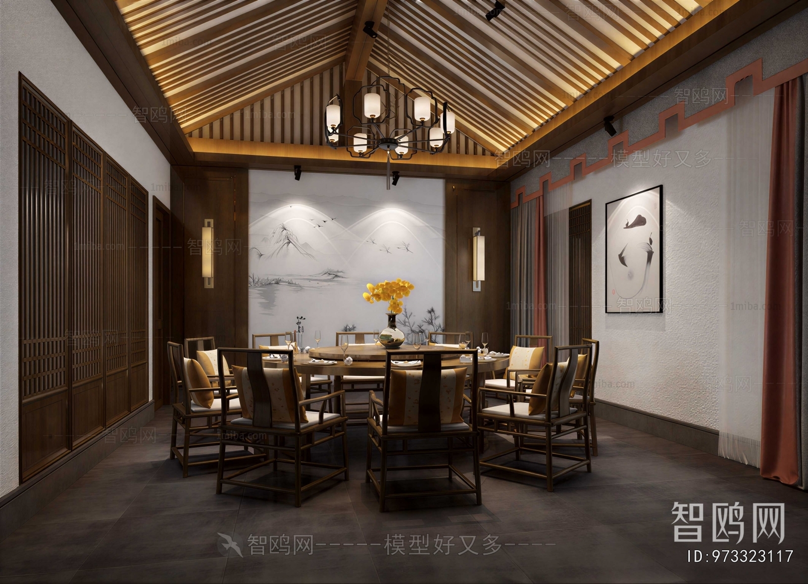 New Chinese Style Restaurant Box