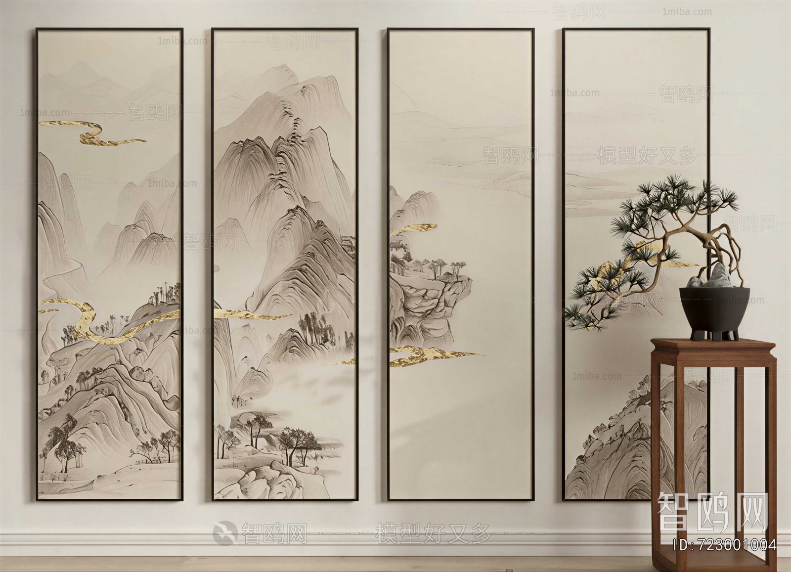 New Chinese Style Painting