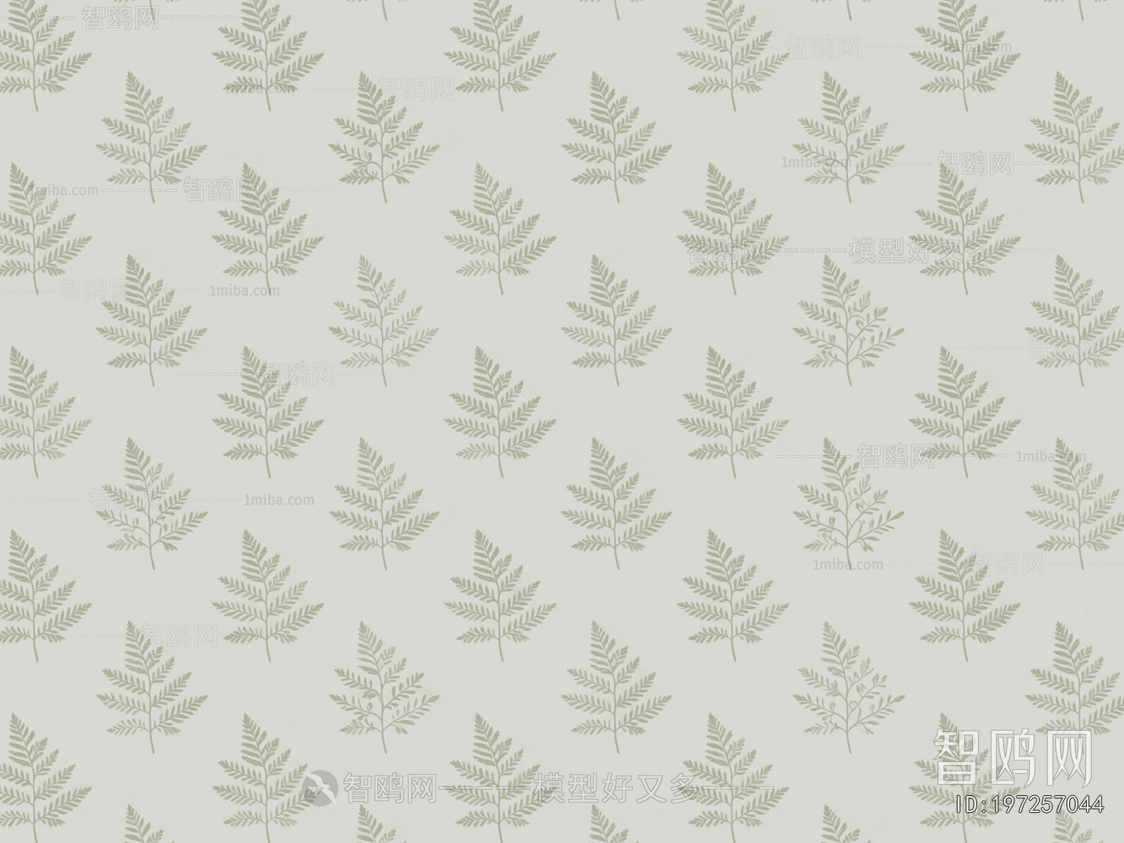 Animal And Plant Pattern Wallpaper