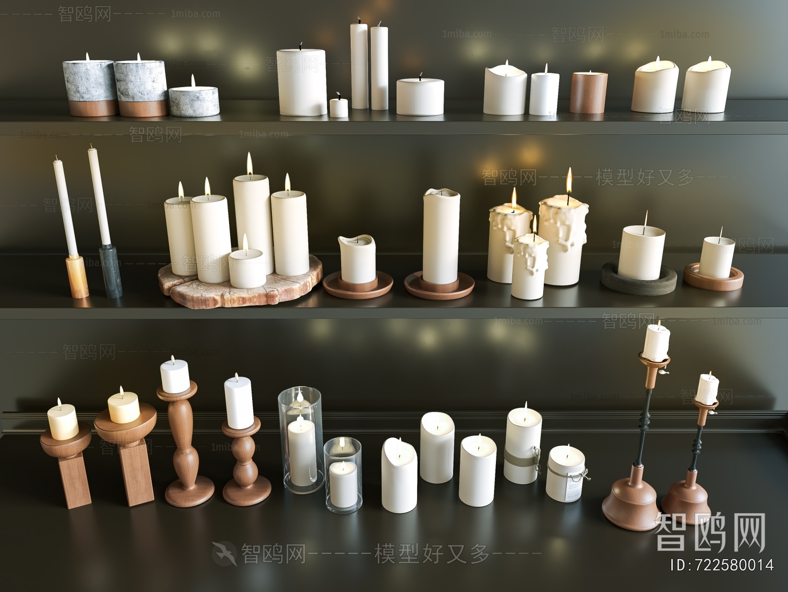 Modern Candles/Candlesticks