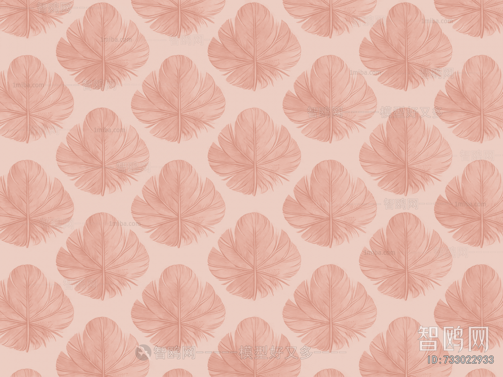 Animal And Plant Pattern Wallpaper