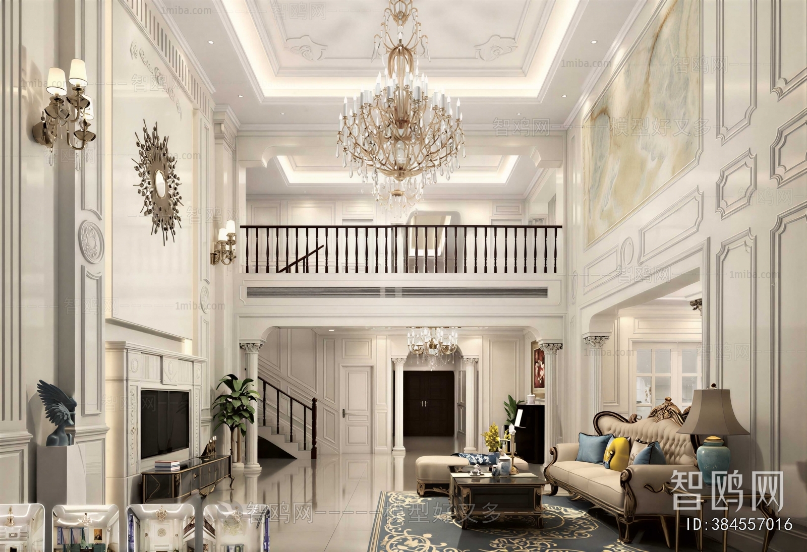 European Style A Living Room